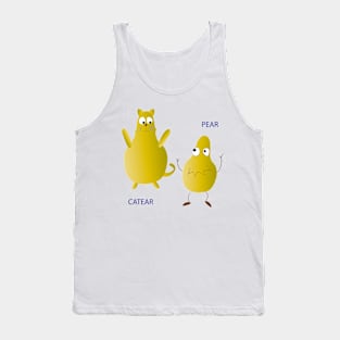 Cat Pear Meow Tank Top